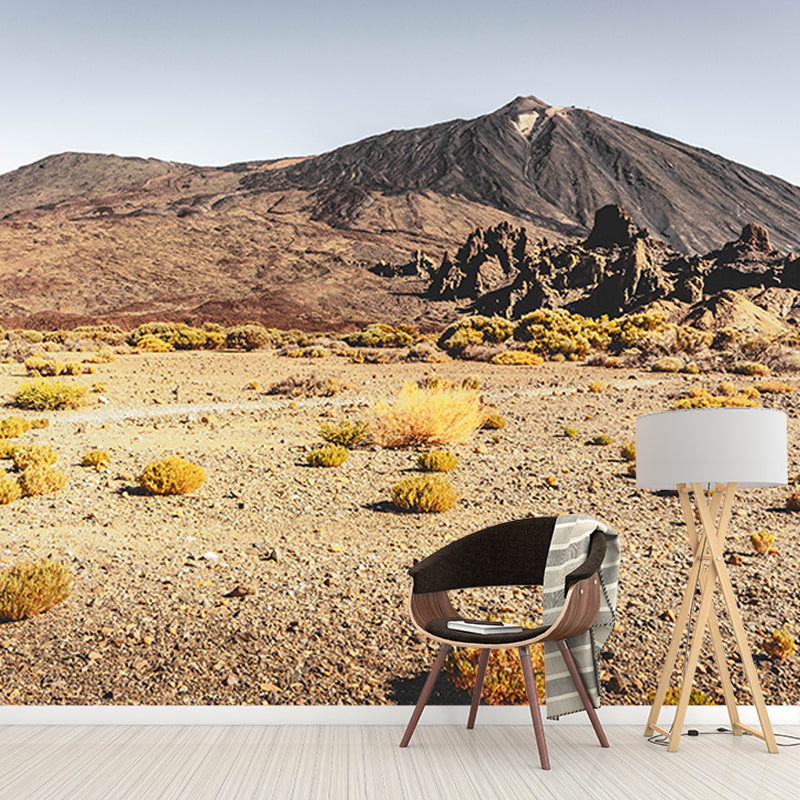 Desolate Scenery Mural Stain Resistant for Living Room Wall Decor, Made to Measure