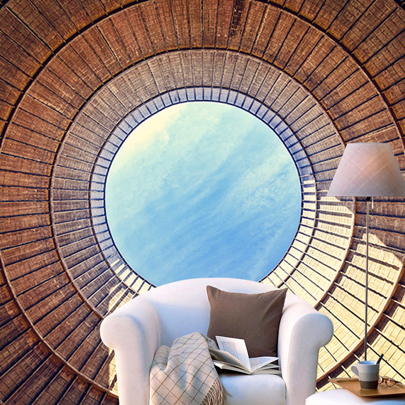 Space Extension Mural Stain Resistant for Dining Room Wall Decor, Made to Measure