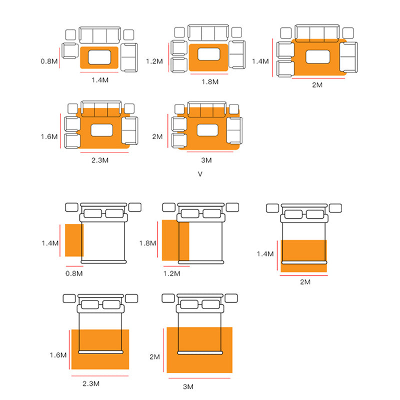 Grey Living Room Carpet Modern Chenille Abstract Pattern Area Rug Stain Resistant Washable Rug