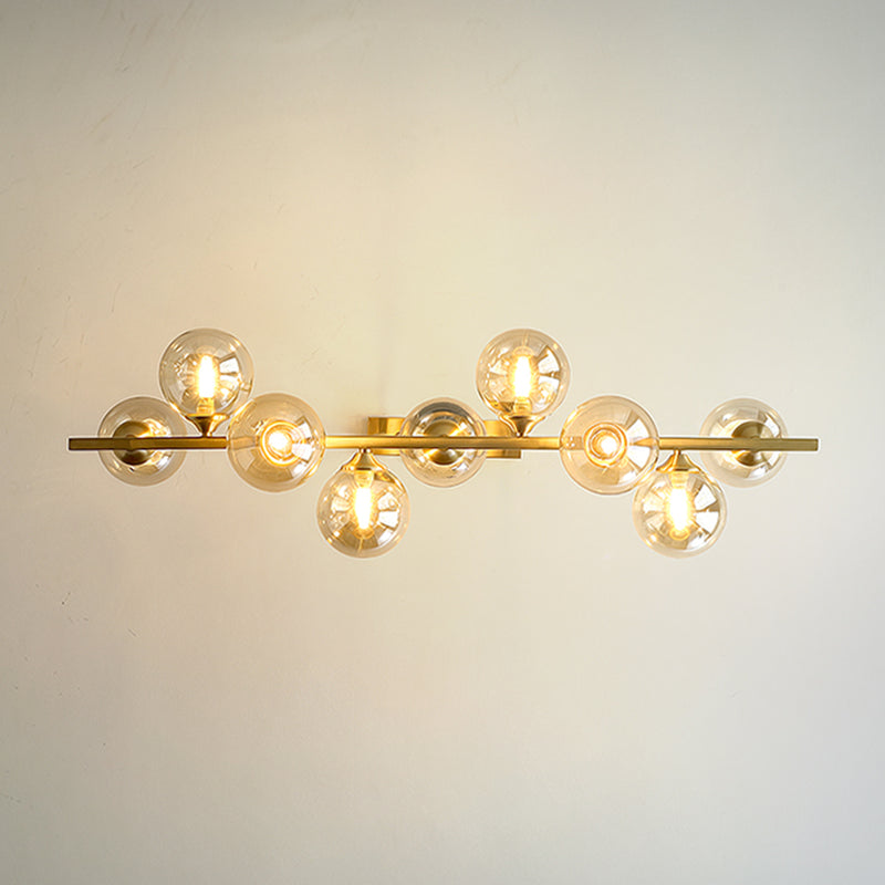 Globe Island Lighting Fixtures Modern Glass Pendant Lighting