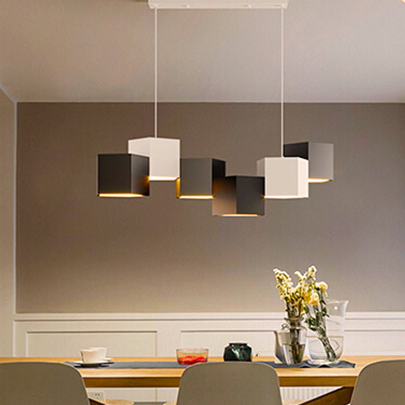 Geometría de estilo moderno Shape Lights Island Lights 6 Light Island Lighting