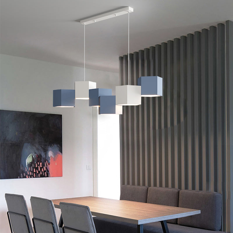 Geometría de estilo moderno Shape Lights Island Lights 6 Light Island Lighting