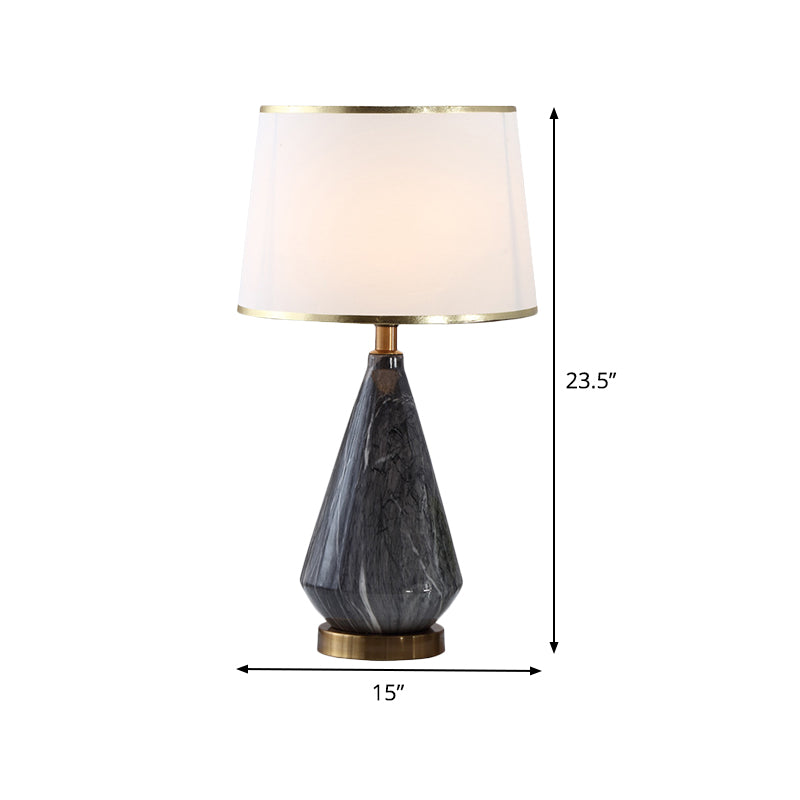 1 Kopfstudienaufgabe Lampe Modernist Schwarzes Lesebuch Licht mit ausgestattetem Stoffton