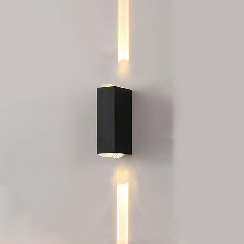 Moderner Stil Geometrischer LED-Wandlampen Metall Multi-Licht-Wandbeleuchtungsideen