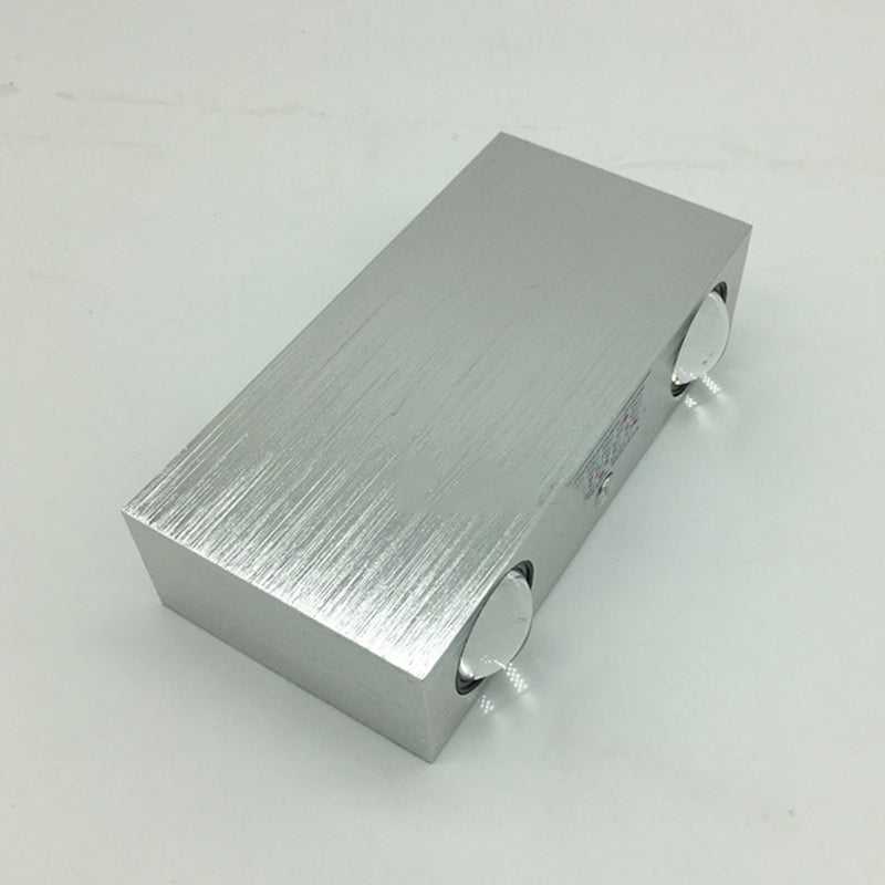 Modern Style Rectangular LED Wall Lamps Metal 4-Light Wall Lighting Ideas