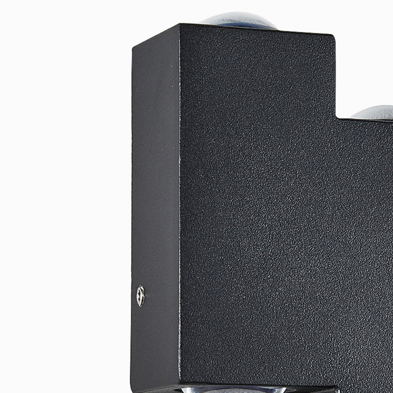 Multi-Light Fold Wall Sconce Lights Contemporary Style Metal Wall Washer Sconce