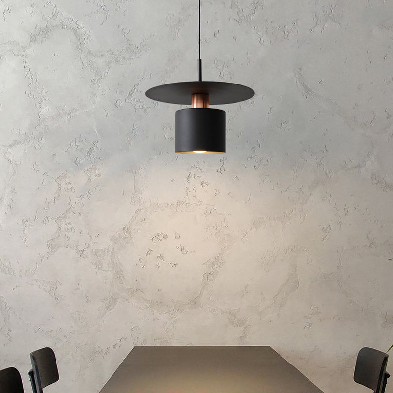 Moderne creatieve single hanger licht smeedijzeren hangende lamp voor eetkamer