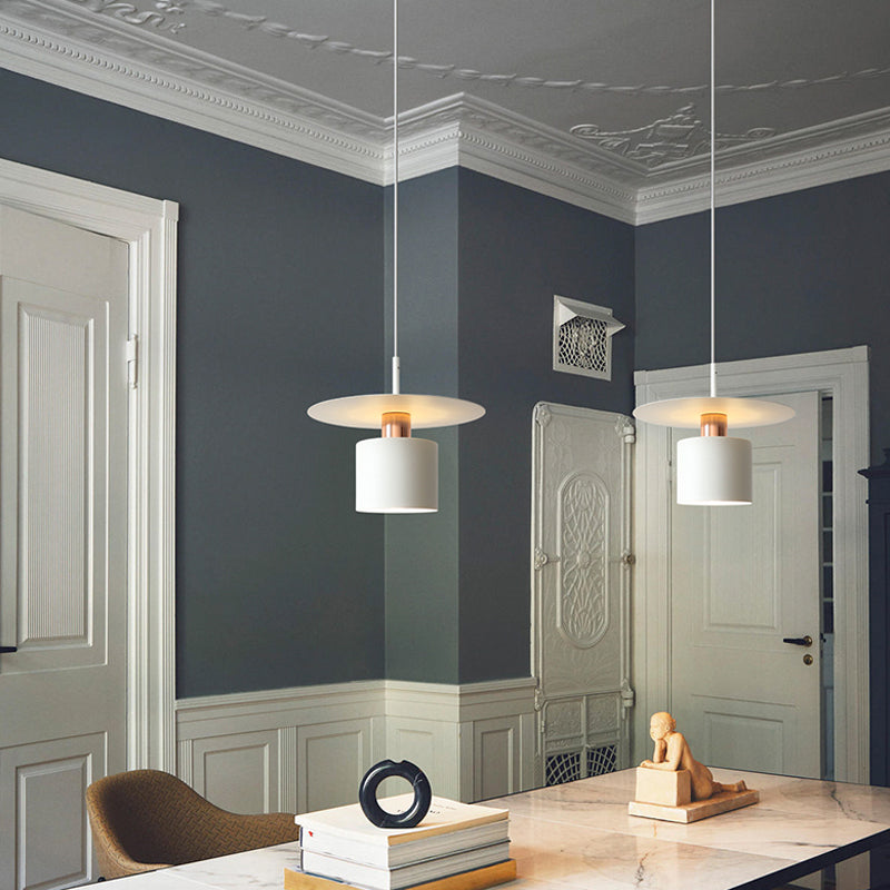 Moderne creatieve single hanger licht smeedijzeren hangende lamp voor eetkamer