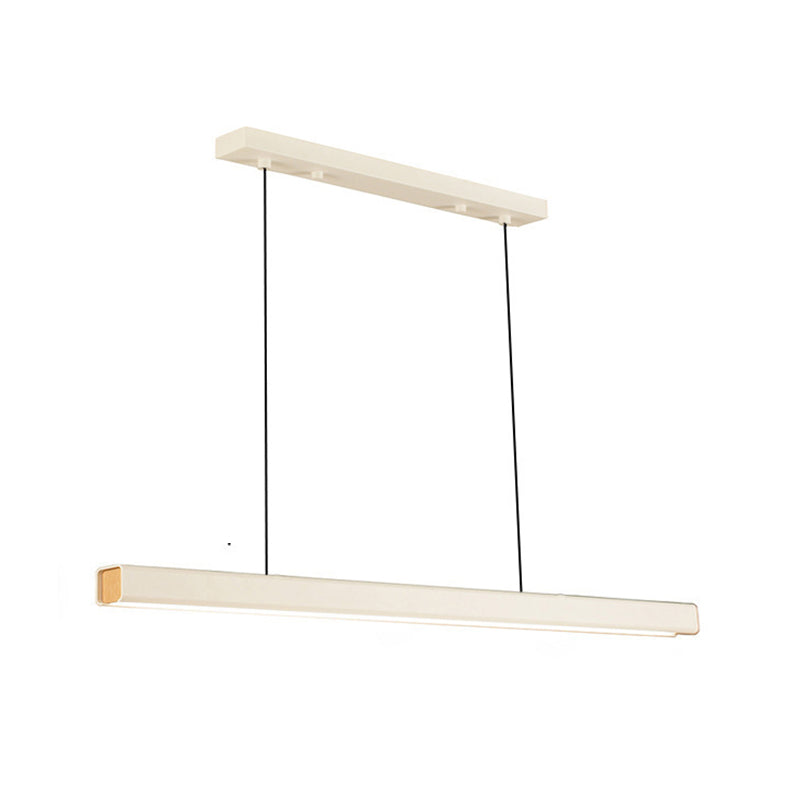 Modern LED Island Chandelier Lights Office Minimalism Linear Island Lighting
