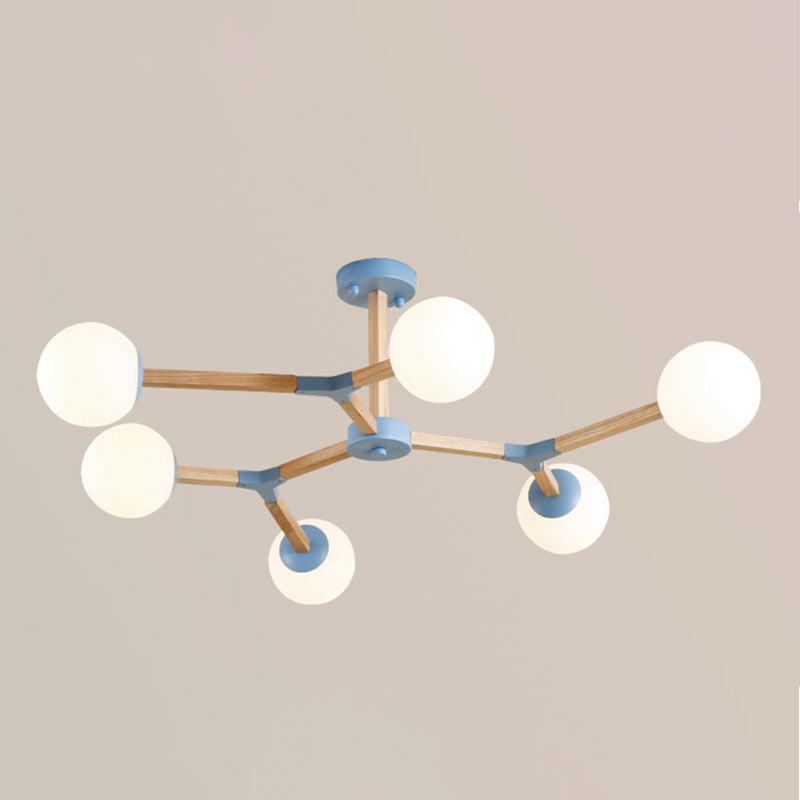 Lampadario del lampadario soggiorno lampada a sospensione macaron
