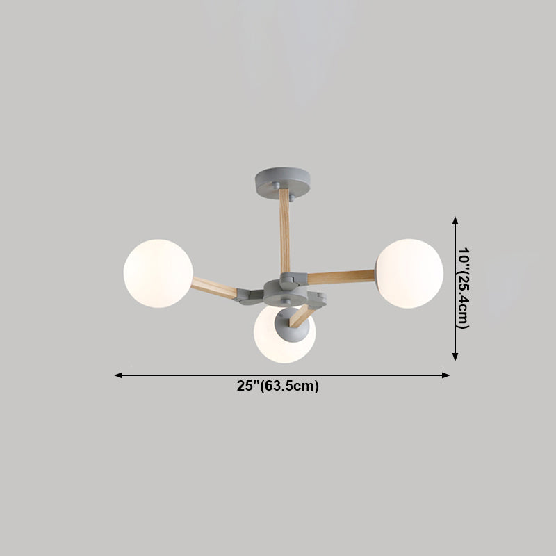 Lampadario del lampadario soggiorno lampada a sospensione macaron
