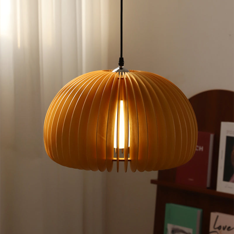 Lumo a sospensione a sospensione a 1 luce Modern Stile moderno a forma di zucca lampada sospesa