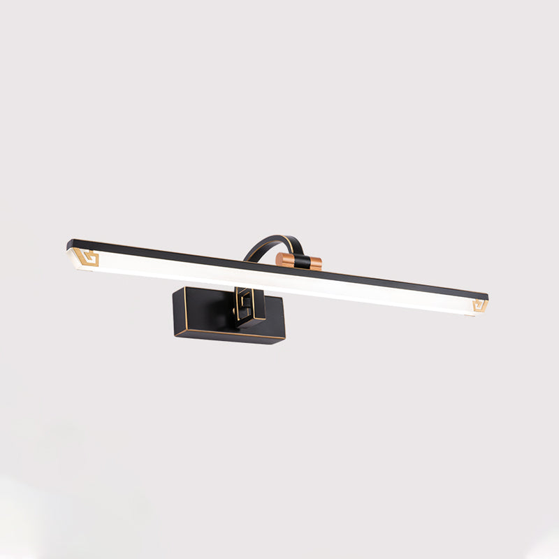 Mapeante de maquillaje LED Luz de estilo moderno de baño Mirador de baño Mirror de inodoro
