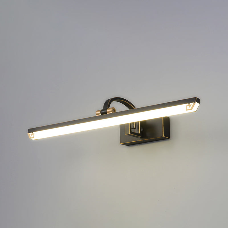 Mapeante de maquillaje LED Luz de estilo moderno de baño Mirador de baño Mirror de inodoro