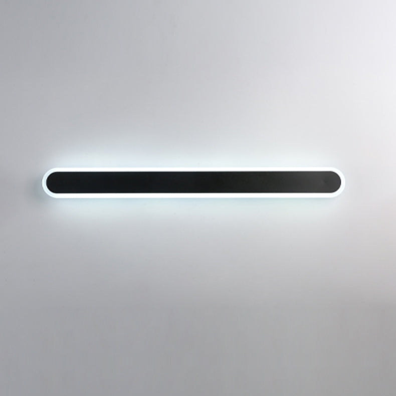 Hedendaagse stijl lineaire wandverlichting armaturen metaal 1 lichte LED wandmontage lamp