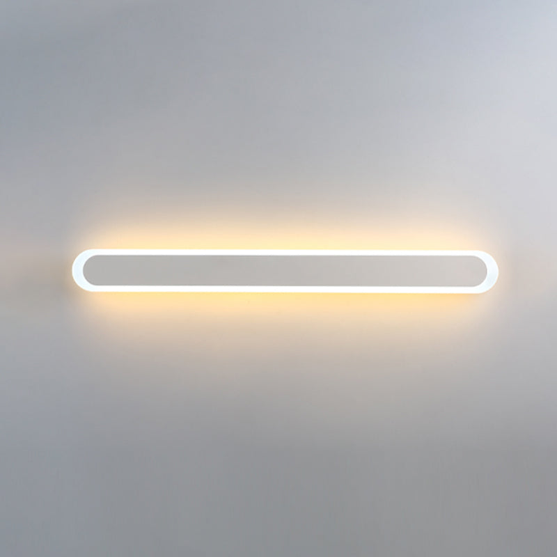 Hedendaagse stijl lineaire wandverlichting armaturen metaal 1 lichte LED wandmontage lamp