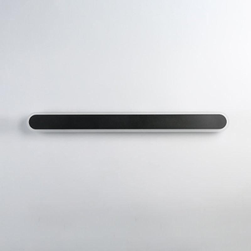 Hedendaagse stijl lineaire wandverlichting armaturen metaal 1 lichte LED wandmontage lamp