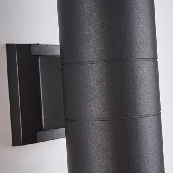 Zylinderleuchten Leuchten zeitgenössischer Metall -Wand -Montage -Lichter im Stil