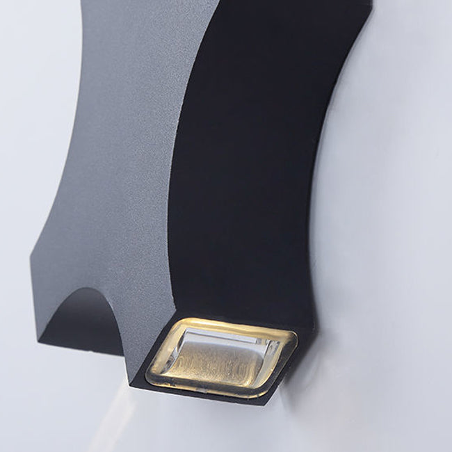 Multidichte geometrische wandkijklampen Hedendaagse stijl metalen wandgemonteerde lichten