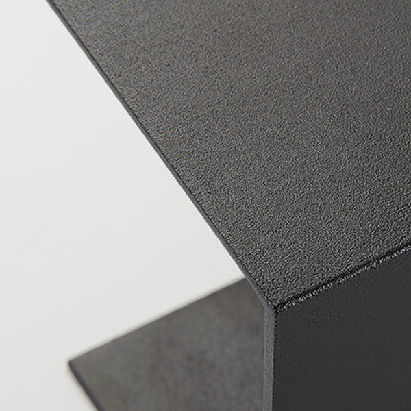 Luces de apliques de pared rectangulares de 2 luces Estilo contemporáneo de lavadora de pared de metal