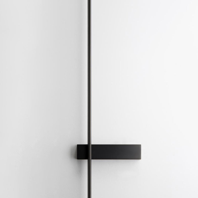 Eigentijdse stijl rechte wandverlichting armaturen metaal 1 lichte led wandmontage lamp