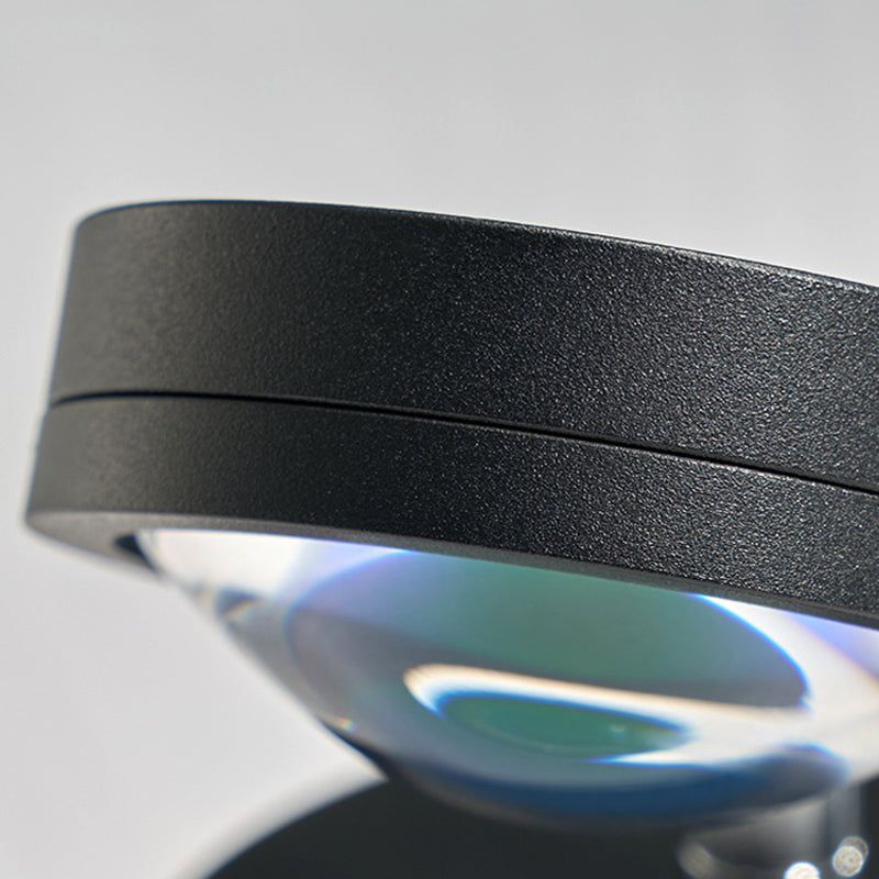 Moderne stijl Ronde gevormde LED-wandlamp metalen 1-licht wandverlichtingsideeën