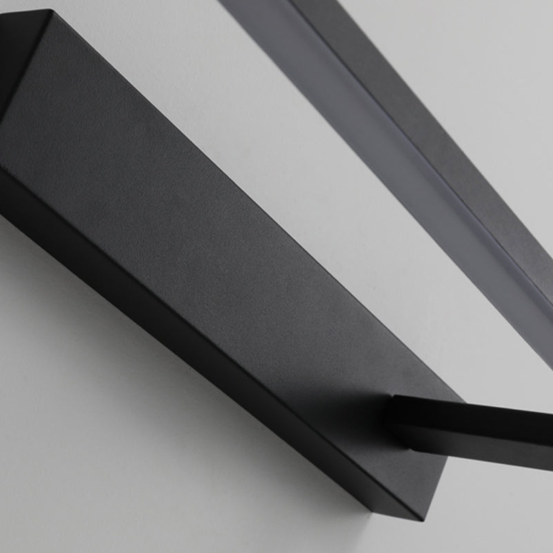 Linear Metal Wall Lighting Modern Style 1 Light Wall Mount Light Fixture