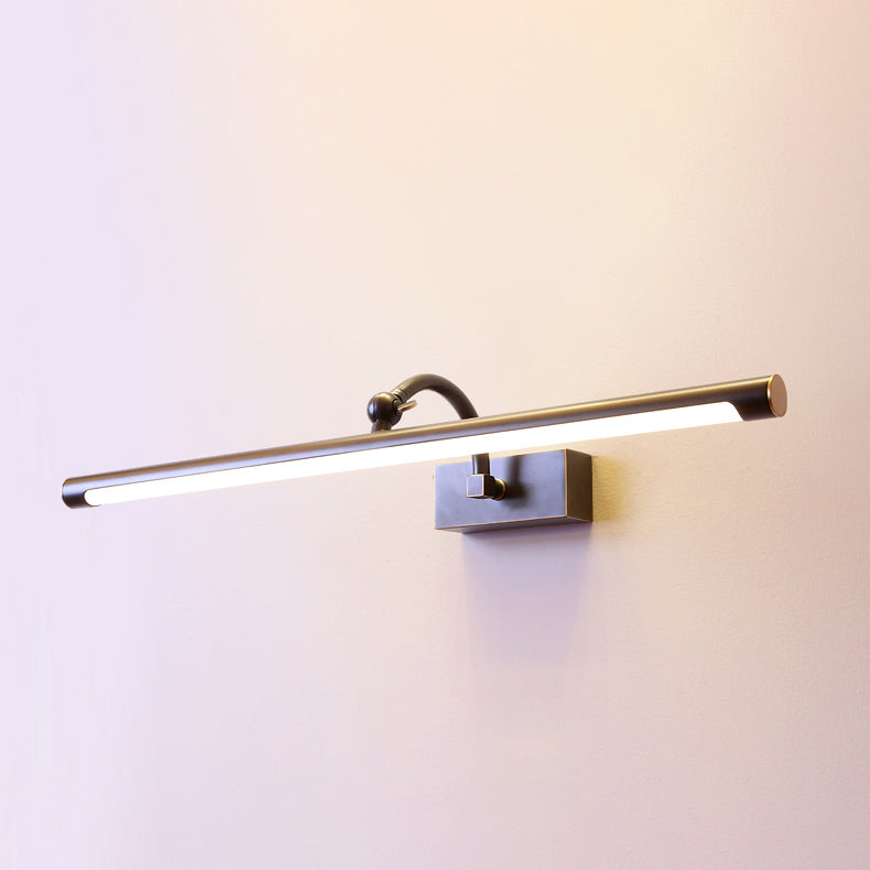1 Lichtmetallwandbeleuchtung moderner Spiegel linearer Wandmontageleuchte