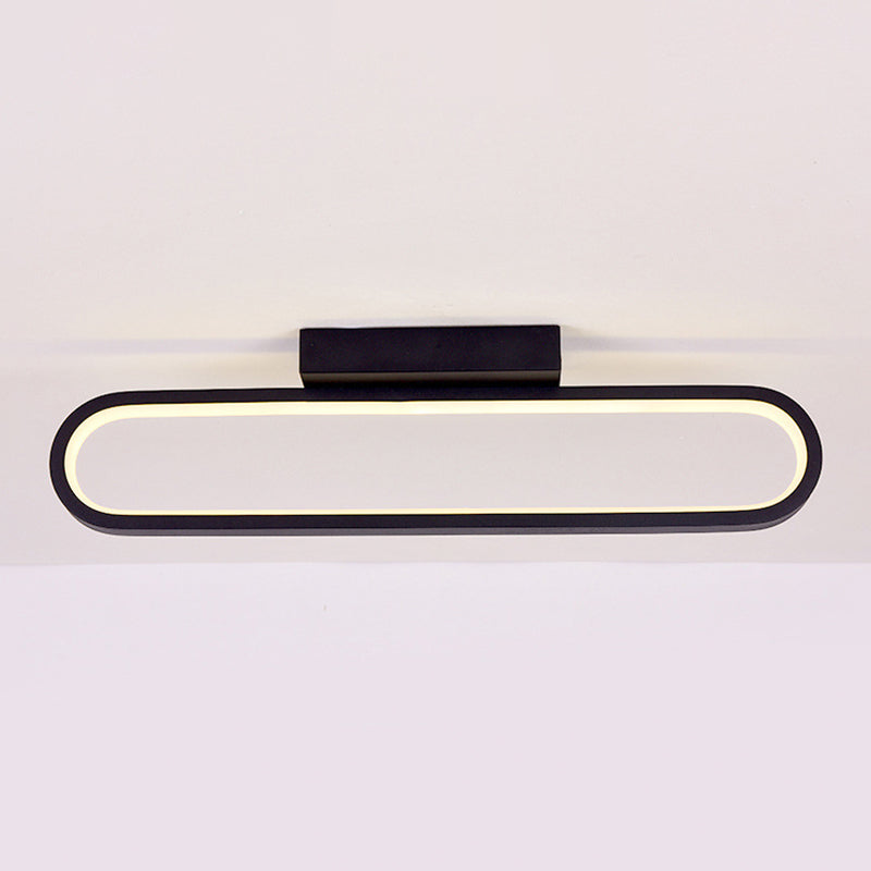 1 Licht geometrische Spiegelwandbeleuchtung moderne Metallwandmontageleuchte