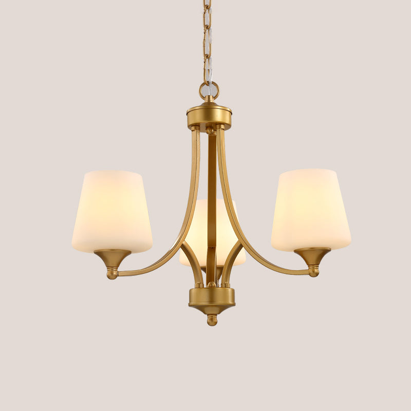 American Style Geometric Chandeliers Chandelier Lighting Fixtures Glass Pendant Lighting