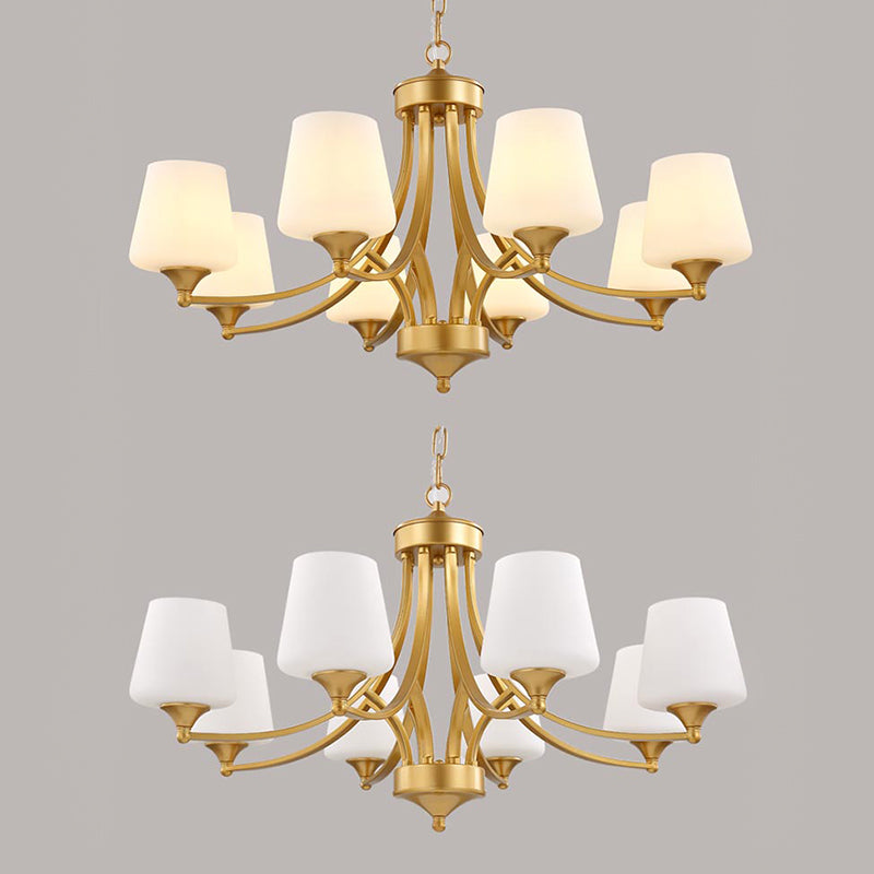 American Style Geometric Chandeliers Chandelier Lighting Fixtures Glass Pendant Lighting