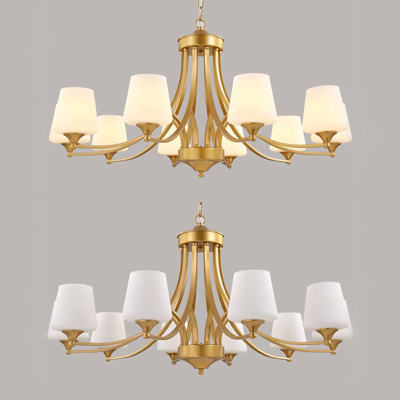 American Style Geometric Chandeliers Chandelier Lighting Fixtures Glass Pendant Lighting