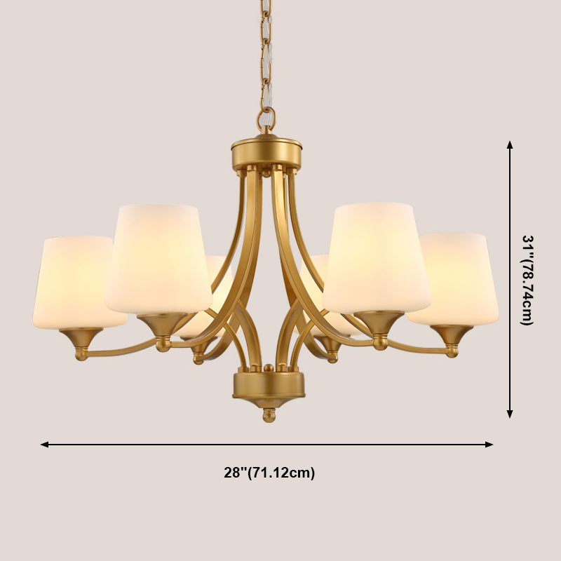 American Style Geometric Chandeliers Chandelier Lighting Fixtures Glass Pendant Lighting