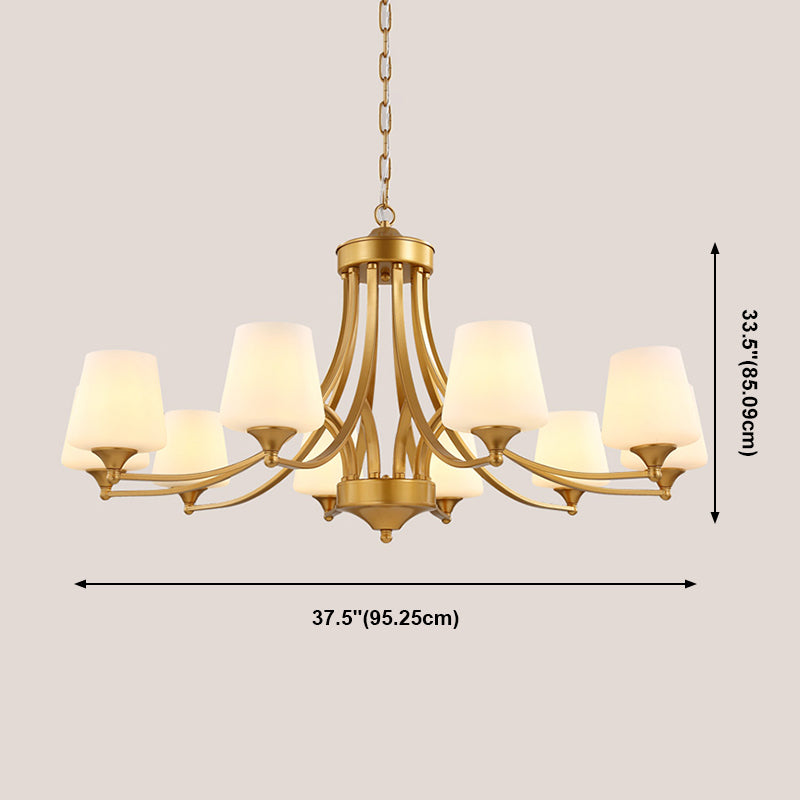American Style Geometric Chandeliers Chandelier Lighting Fixtures Glass Pendant Lighting