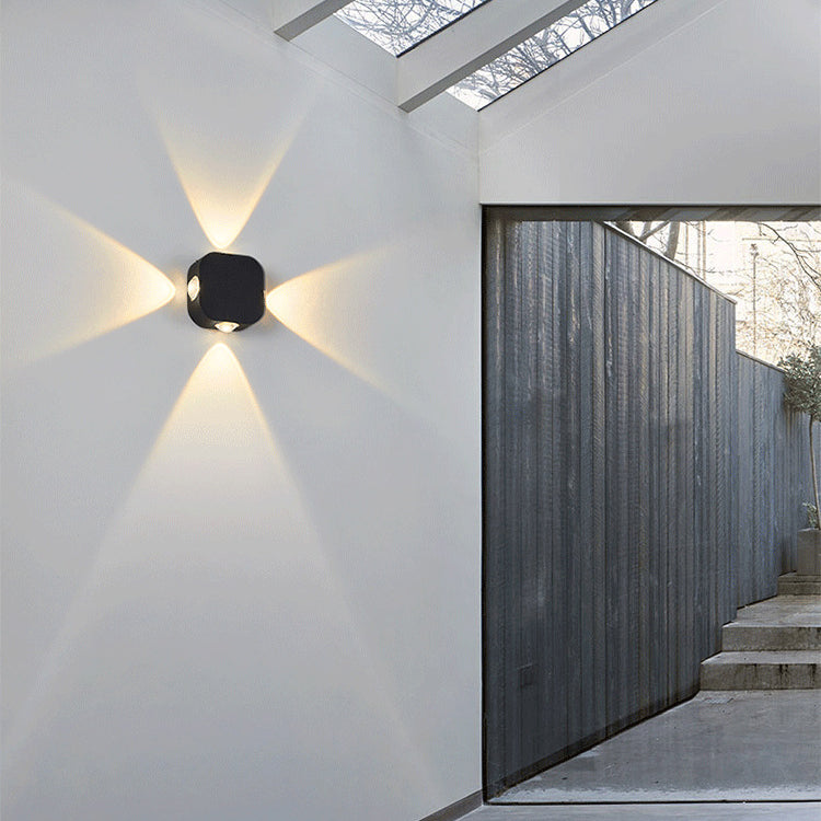 Multi-Licht geometrische Wandleuchten zeitgenössischer Metall-Wandwaschanlager