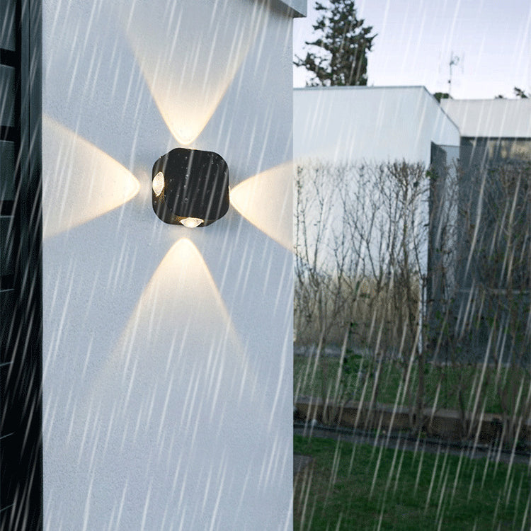 Multi-Licht geometrische Wandleuchten zeitgenössischer Metall-Wandwaschanlager