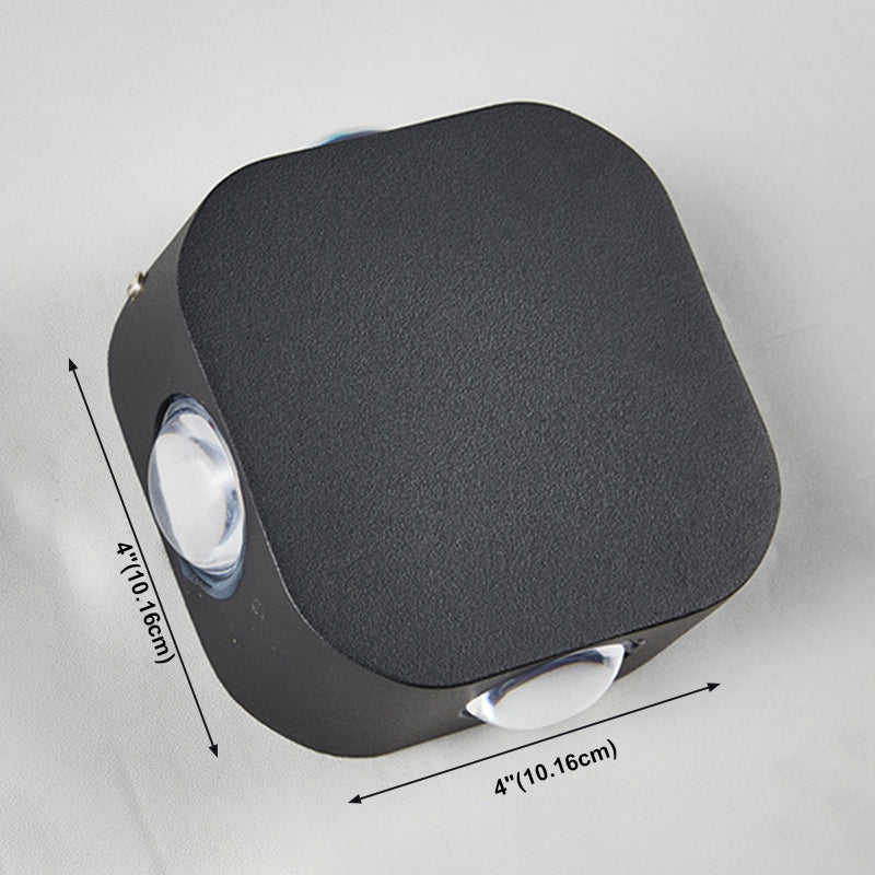 Multi-Licht geometrische Wandleuchten zeitgenössischer Metall-Wandwaschanlager