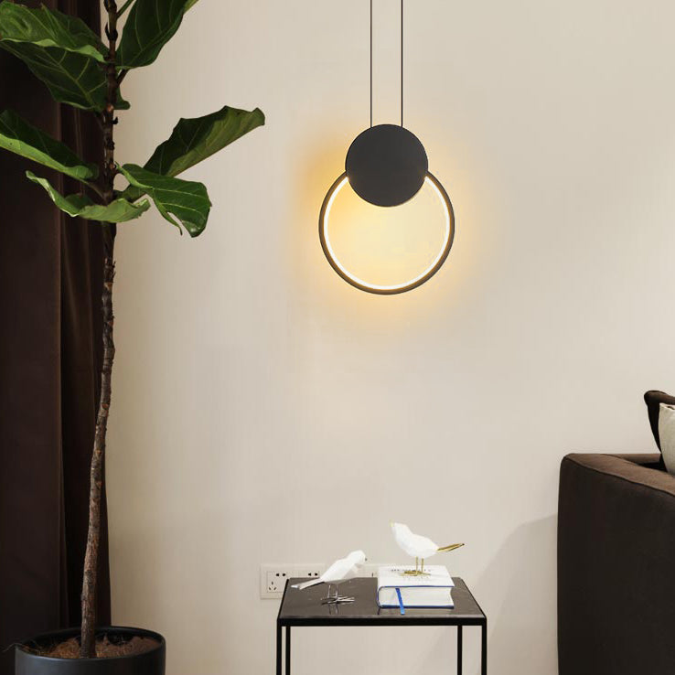 Enkele kop zwarte hanglampje licht siliconen schaduw moderne hanglampen voor woonkamer