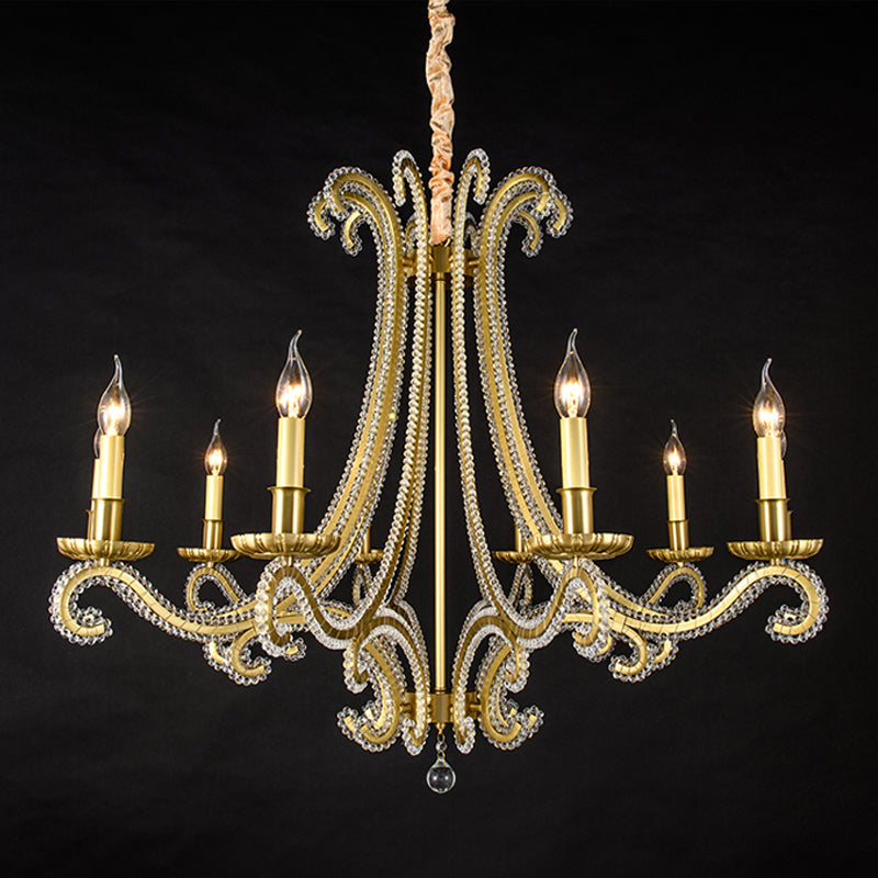 Luminaires de lustre en bougie