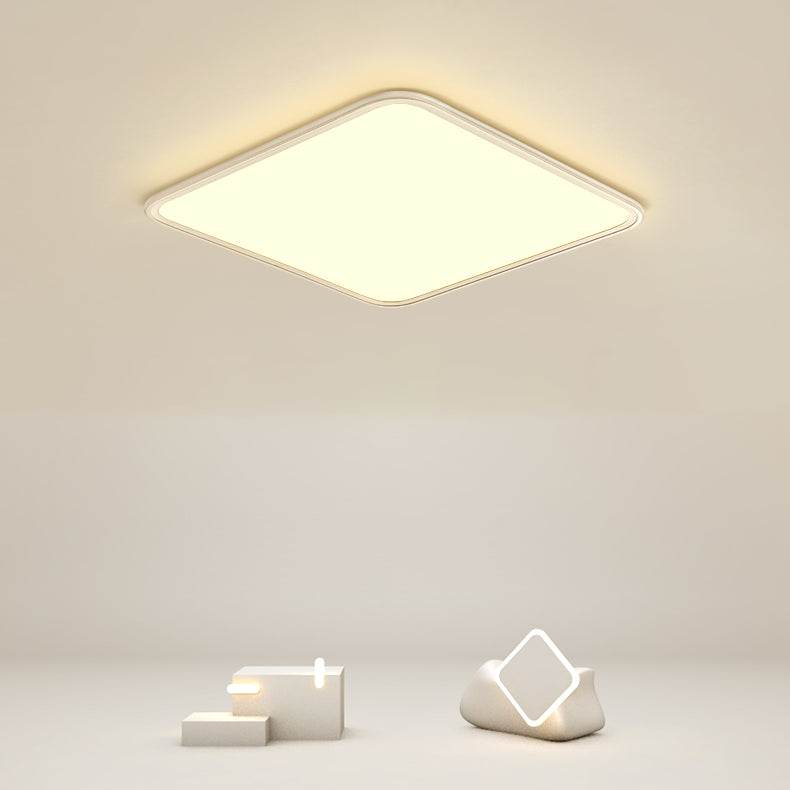 Lámparas de techo LED modernas, montaje empotrado cuadrado, para sala de estar y comedor