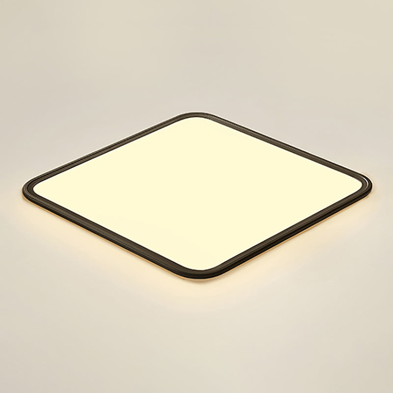 Lámparas de techo LED modernas, montaje empotrado cuadrado, para sala de estar y comedor
