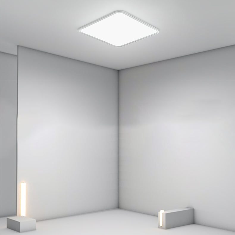 Lámparas de techo LED modernas, montaje empotrado cuadrado, para sala de estar y comedor