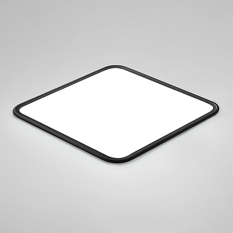 Plafond moderne à LEDs luminaires encastrés carrés pour salon salle à manger