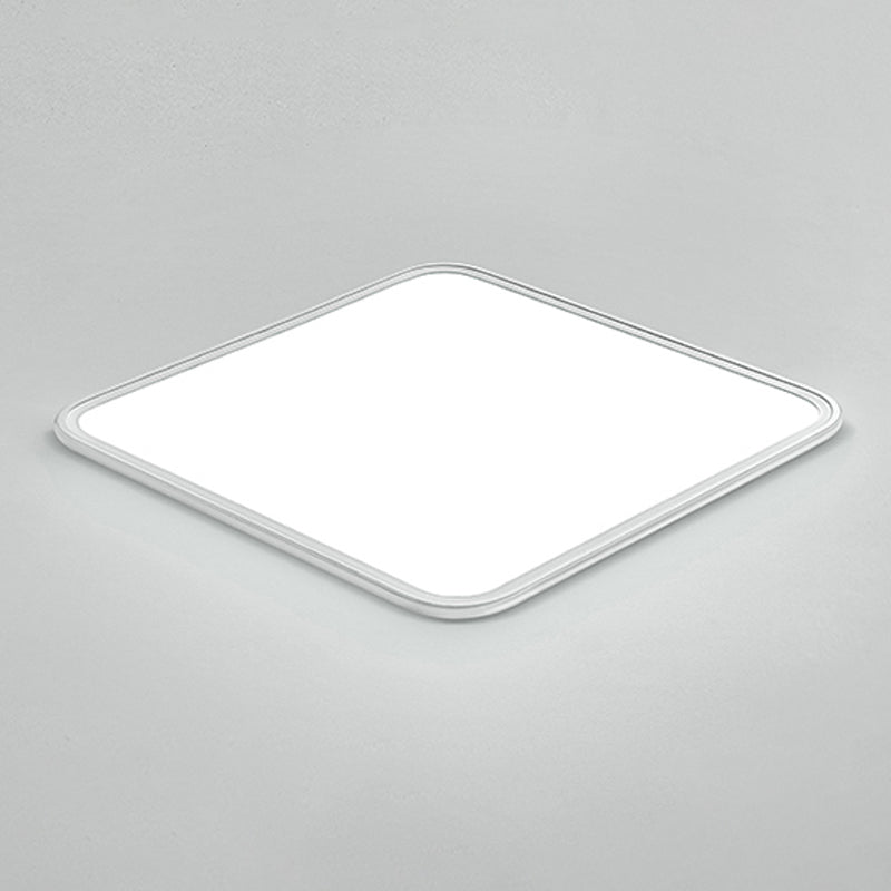 Plafond moderne à LEDs luminaires encastrés carrés pour salon salle à manger