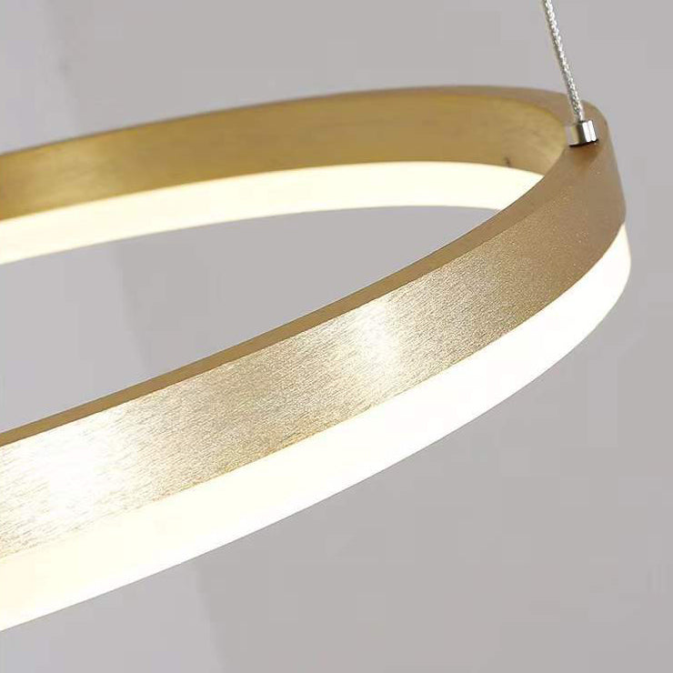 Modern Chandelier Light Fixtures 5-Light Hanging Pendant Lamps with White Acrylic Shade