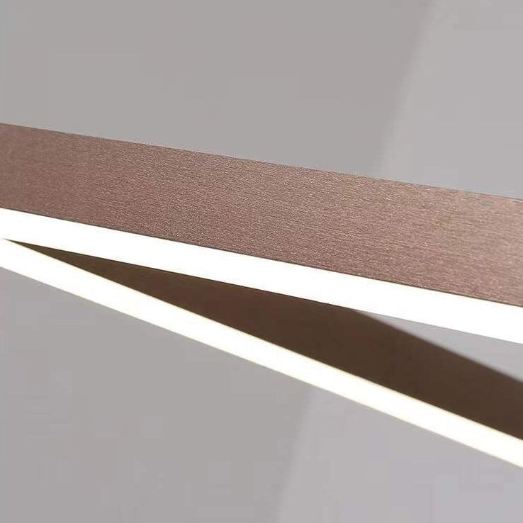 Modern Chandelier Light Fixtures 5-Light Hanging Pendant Lamps with White Acrylic Shade