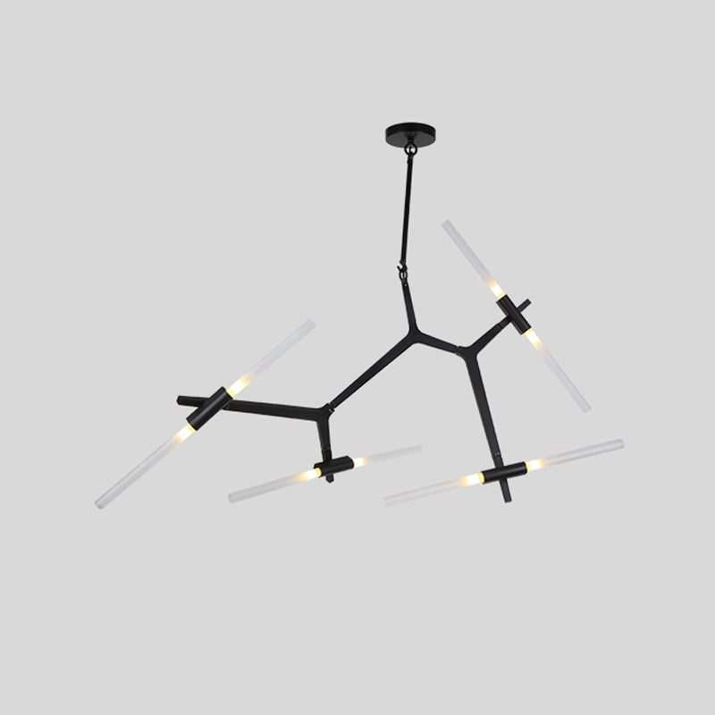 Postmodern Metal Chandelier Branch Shape Chandelier Pendant Lamps for Living Room