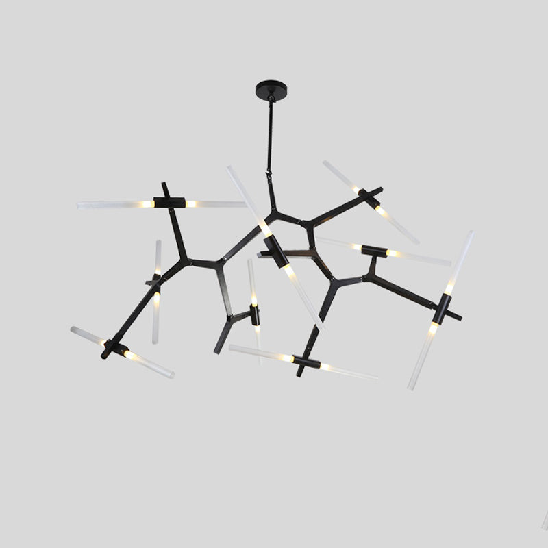 Postmodern Metal Chandelier Branch Shape Chandelier Pendant Lamps for Living Room