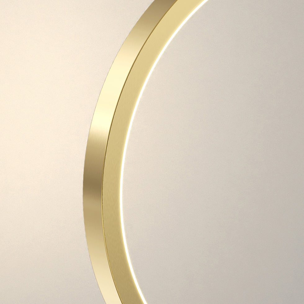 Gouden LED hangende lamp Geometrische minimalistische stijl kristalhangende hanglamp