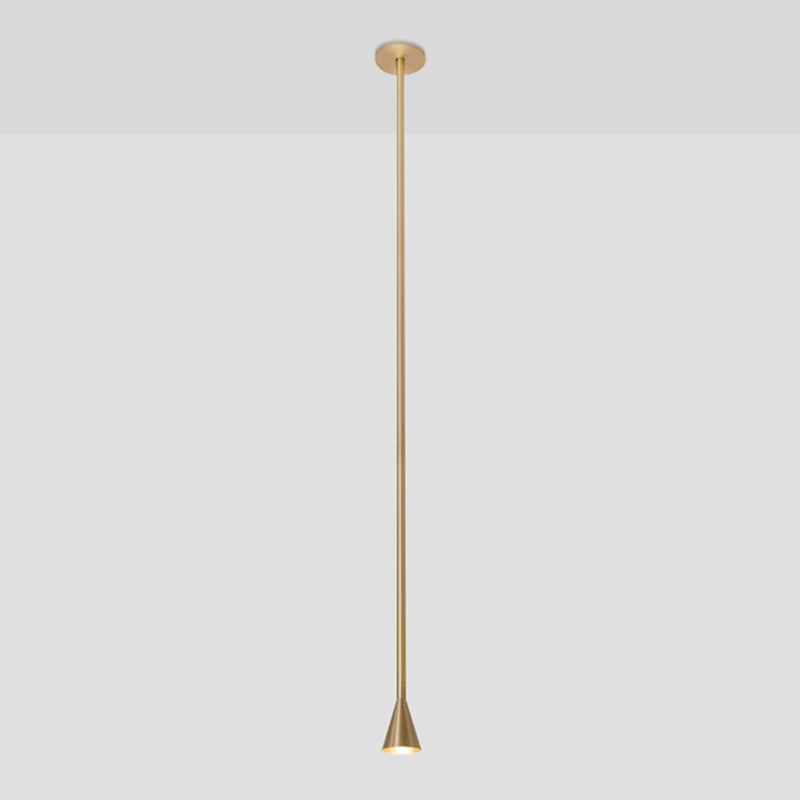 Eigentijdse hangende hanglamp lineaire vorm naar beneden verlichting hanger voor woonkamer slaapkamer